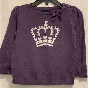 Gap Toddler Girl Thin Sweater with Crown
